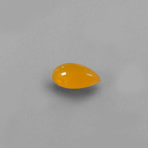 Opale di fuoco Giallo-arancione naturale da 1.51 ct, Trasparente, Trasparente/Traslucido