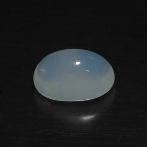 Opale di fuoco naturale bianco da 7,57 ct, trasparente, trasparente/traslucido