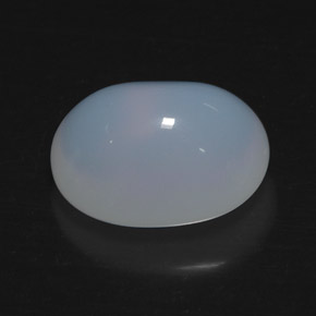 Opale di fuoco naturale bianco da 14,49 ct, trasparente, trasparente/traslucido