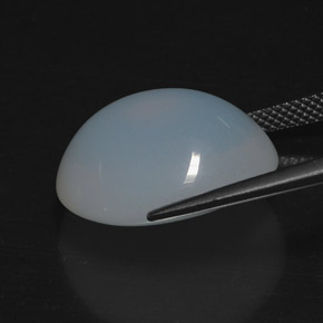 Opale di fuoco naturale bianco da 14,49 ct, trasparente, trasparente/traslucido