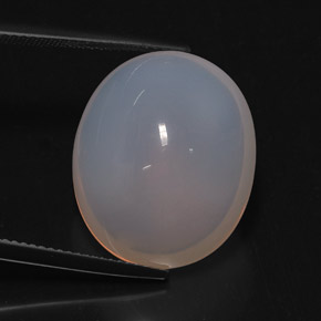 Opale di fuoco naturale bianco da 21,10 ct, trasparente, trasparente/traslucido