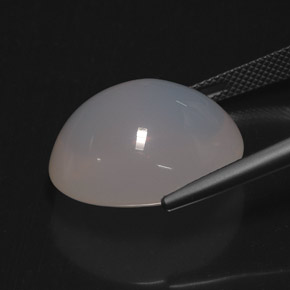 Opale di fuoco naturale bianco da 21,10 ct, trasparente, trasparente/traslucido