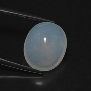 Opale di fuoco Bianco bluastro naturale da 10.79 ct, Trasparente, Trasparente/Traslucido