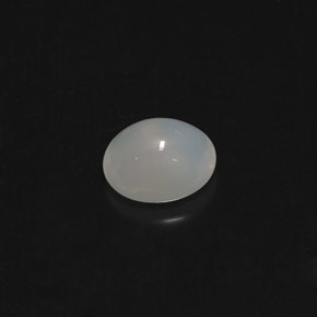 Opale di fuoco naturale bianco da 2,24 ct, trasparente, trasparente/traslucido