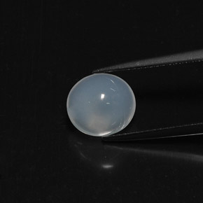 Opale di fuoco naturale bianco da 2,09 ct, taglio ovale, trasparente