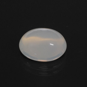 Opale di fuoco naturale bianco da 3,44 ct, trasparente, trasparente/traslucido