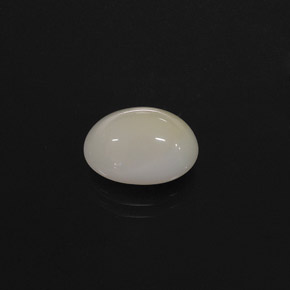 Opale di fuoco naturale bianco da 4,07 ct, trasparente, trasparente/traslucido