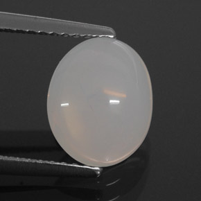 Opale di fuoco naturale bianco da 1,72 ct, trasparente, trasparente/traslucido
