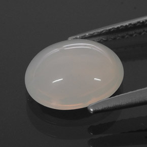 Opale di fuoco naturale bianco da 1,72 ct, trasparente, trasparente/traslucido
