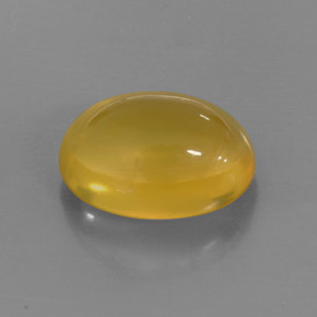 Opale di fuoco naturale giallo da 7,92 ct, trasparente, trasparente/traslucido