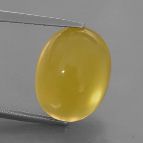 Opale di fuoco naturale giallo da 14,60 ct, trasparente, trasparente/traslucido