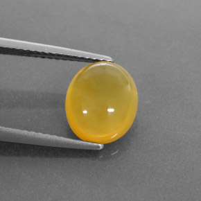 Opale di fuoco Giallo naturale da 2.44 ct, Trasparente, Trasparente/Traslucido
