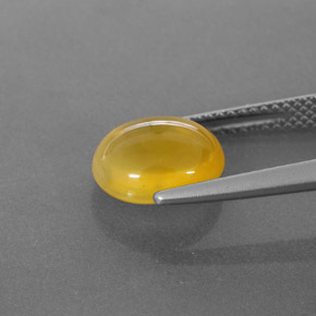 Opale di fuoco Giallo naturale da 2.44 ct, Trasparente, Trasparente/Traslucido