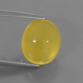 Opale di fuoco Giallo naturale da 5.84 ct, Trasparente, Trasparente/Traslucido