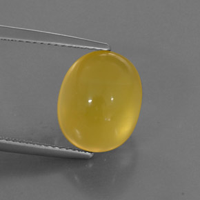Opale di fuoco Giallo naturale da 4.63 ct, Trasparente, Trasparente/Traslucido