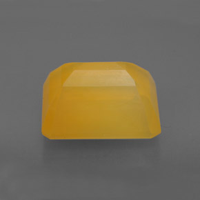 Opale di fuoco naturale giallo da 5,30 ct, trasparente, trasparente/traslucido