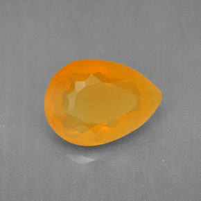 Opale di fuoco Giallo arancio naturale da 1.89 ct, Trasparente, Trasparente/Traslucido