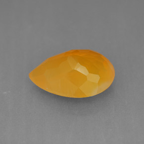 Opale di fuoco Giallo arancio naturale da 1.89 ct, Trasparente, Trasparente/Traslucido