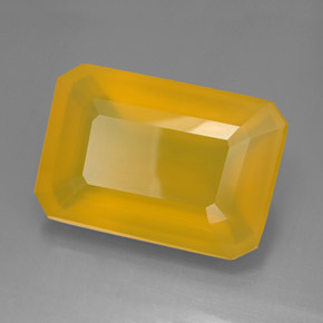 Opale di fuoco naturale giallo da 92,13 ct, trasparente, trasparente/traslucido