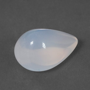 Opale di fuoco naturale bianco da 2,79 ct, trasparente, trasparente/traslucido