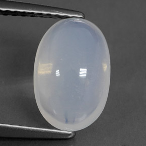 Opale di fuoco naturale bianco da 2,32 ct, trasparente, trasparente/traslucido