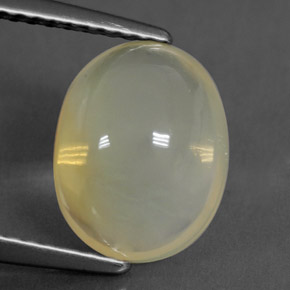Opale di fuoco naturale giallo da 2,87 ct, trasparente, trasparente/traslucido