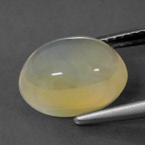 Opale di fuoco naturale giallo da 2,87 ct, trasparente, trasparente/traslucido