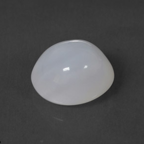 Opale di fuoco naturale bianco da 2,79 ct, trasparente, trasparente/traslucido