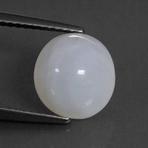 Opale di fuoco naturale bianco da 2,79 ct, trasparente, trasparente/traslucido