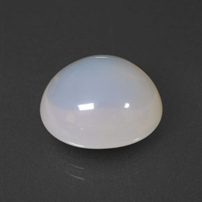 Opale di fuoco naturale bianco da 12,28 ct, trasparente, trasparente/traslucido