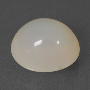 Opale di fuoco naturale bianco da 8,68 ct, trasparente, trasparente/traslucido