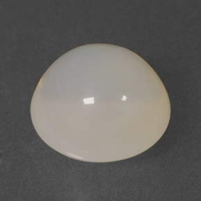 Opale di fuoco naturale bianco da 7,55 ct, trasparente, trasparente/traslucido