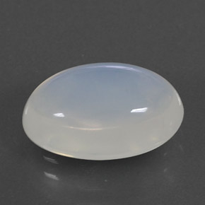 Opale di fuoco naturale bianco da 4,70 ct, taglio ovale, trasparente