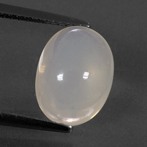 Opale di fuoco naturale bianco da 2,24 ct, taglio ovale, trasparente