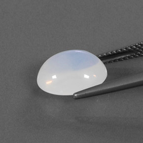 Opale di fuoco Bianco Giallo naturale da 3.44 ct, Trasparente, Trasparente/Traslucido