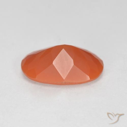 Opale di fuoco Rosso fuoco naturale da 1.27 ct, Ovale, Trasparente