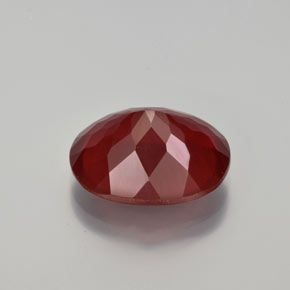Opale di fuoco Rosso arancione naturale da 5.48 ct, Taglio ovale, Trasparente