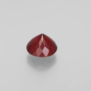 Opale di fuoco naturale rosso da 1,27 ct, trasparente, trasparente/traslucido