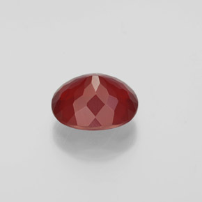 Opale di fuoco naturale rosso da 1,95 ct, trasparente, trasparente/traslucido