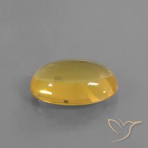 Opale di fuoco Arancione-Oro naturale da 15.79 ct, Ovale, Trasparente