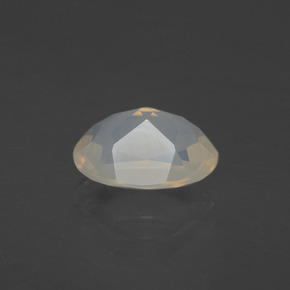 Opale di fuoco Bianco Giallo naturale da 1.48 ct, Taglio ovale, Trasparente