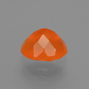 Opale di fuoco naturale arancione da 1,09 ct, taglio ovale, trasparente