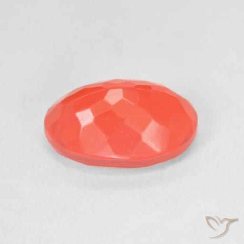 Opale di fuoco Arancione brillante naturale da 2.29 ct, Ovale, Trasparente