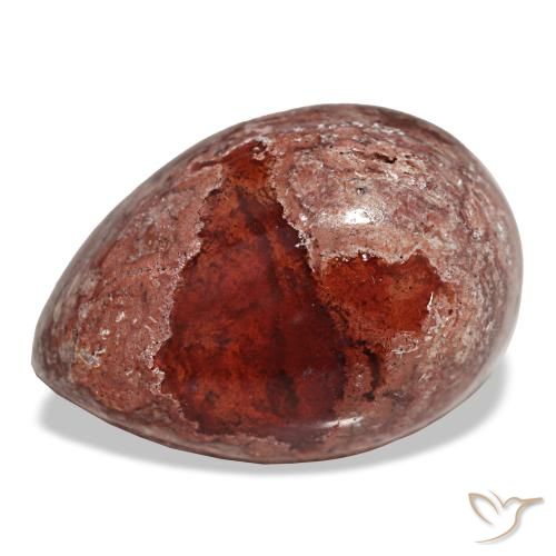 9.96ct multicolore opale di fuoco, taglio a pera, opaco