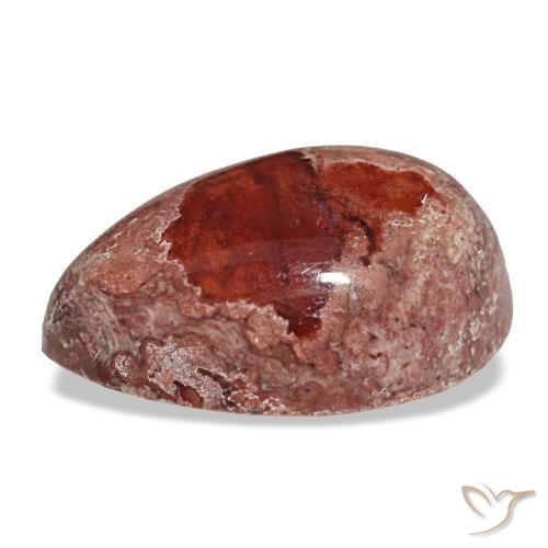 Opale di fuoco naturale multicolore da 9,96 ct, taglio a pera, opaco