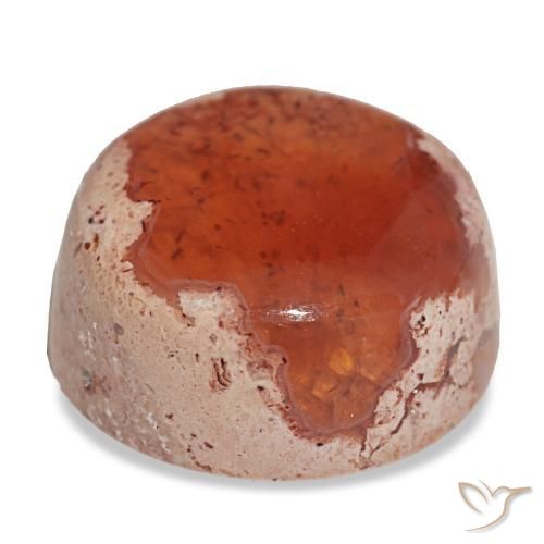 Opale di fuoco naturale multicolore da 12,24 ct, taglio rotondo, opaco