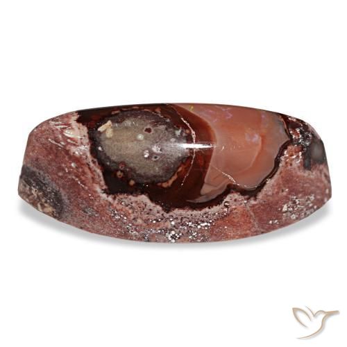 Opale di fuoco naturale multicolore da 15,89 ct, marchesa, opaco