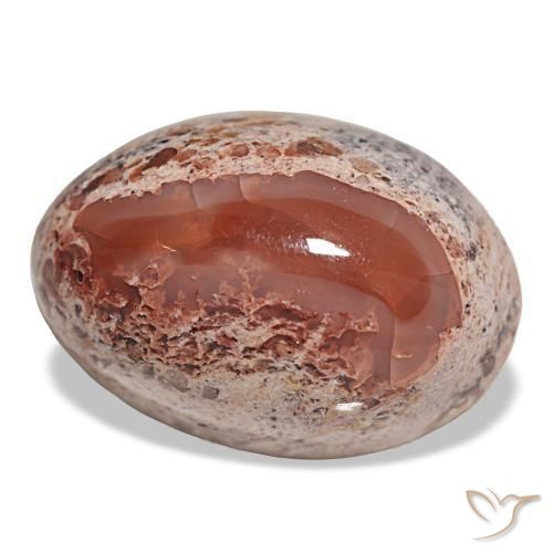 Opale di fuoco naturale multicolore da 17,33 ct, taglio ovale, opaco