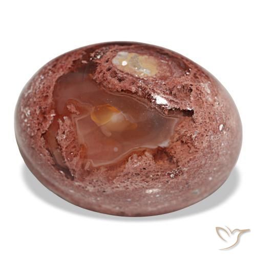 Opale di fuoco naturale multicolore da 23,02 ct, taglio ovale, opaco