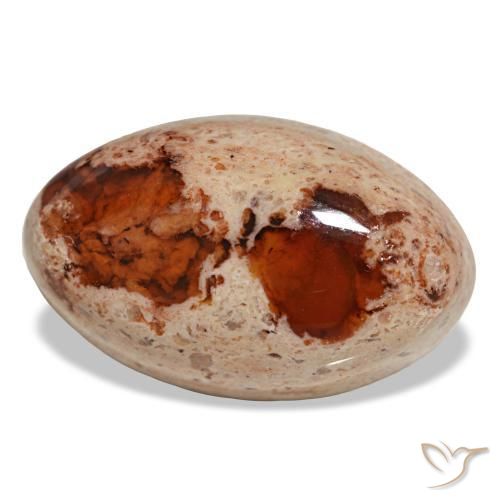Opale di fuoco naturale multicolore da 17,44 ct, taglio ovale, opaco